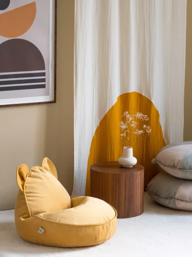 Wigiwama Mackófüles Babzsákfotel, Salted Caramel