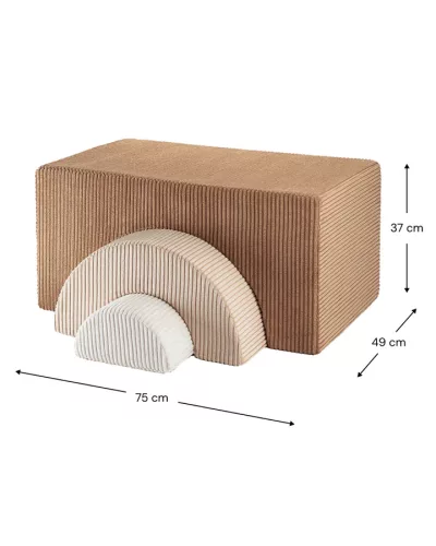 Wigiwama Szivárvány Játékszett - Toffee