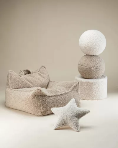 Wigiwama Henger Puff - Cream White