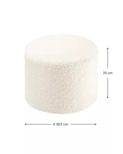 Wigiwama Henger Puff - Cream White