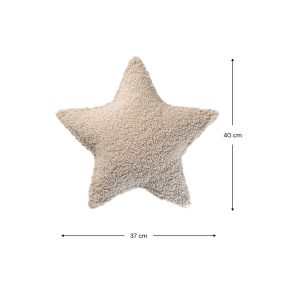 Wigiwama Csillag Párna - Biscuit