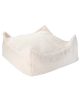 Wigiwama Szögletes Puff, Cream White