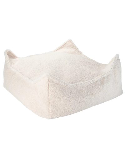 Wigiwama Szögletes Puff, Cream White