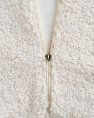 Wigiwama Szögletes Puff, Cream White