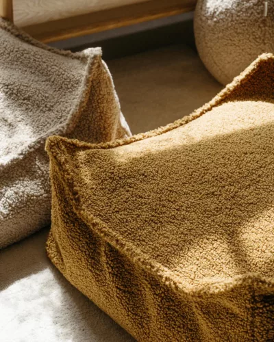 Wigiwama Szögletes Puff, Maple