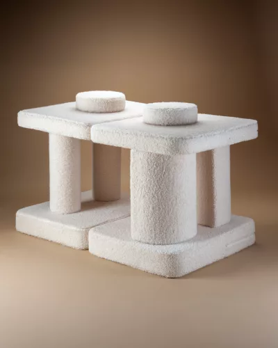 Wigiwama Gyerekkanapé - Cream White