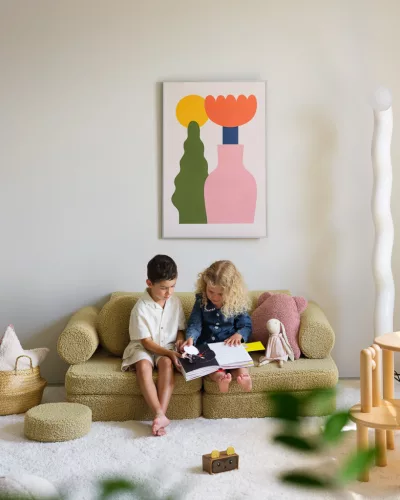 Wigiwama Gyerekkanapé - Matcha