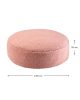 Wigiwama Kerek Puff, Guava Pink