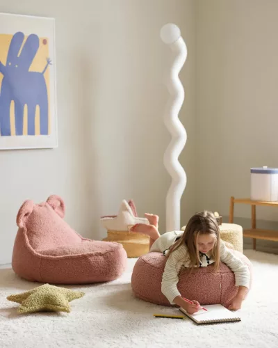 Wigiwama Kerek Puff, Guava Pink