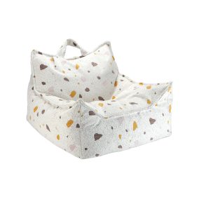 Wigiwama Babzsákfotel - Terrazzo Marble