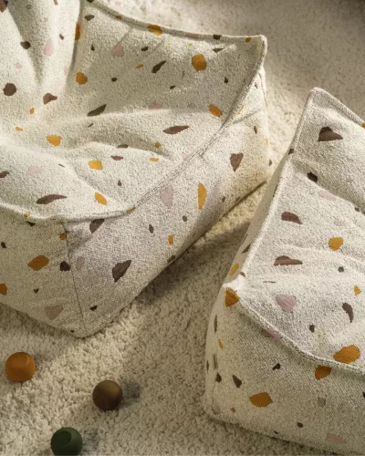 Wigiwama Babzsákfotel - Terrazzo Marble