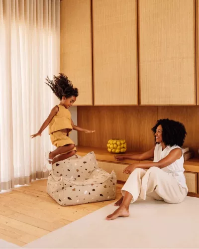 Wigiwama Babzsákfotel - Terrazzo Sand