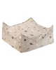 Wigiwama Szögletes Puff - Terrazzo Sand