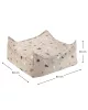 Wigiwama Szögletes Puff - Terrazzo Sand