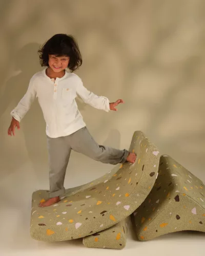 Wigiwama Gyerek Fotel - Terrazzo Moss