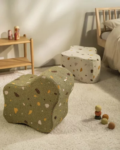 Wigiwama Felhő Puff - Terrazzo Moss