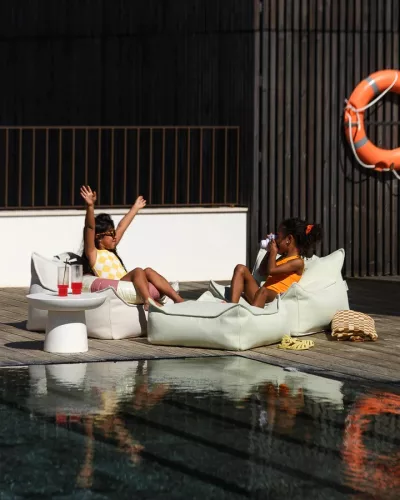 Wigiwama babzsákfotel, kültéri, Herba