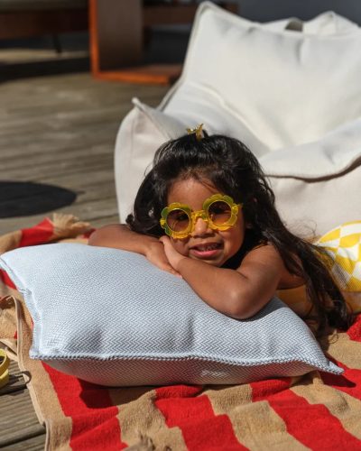 Wigiwama Kültéri Párna, Téglalap - Azure