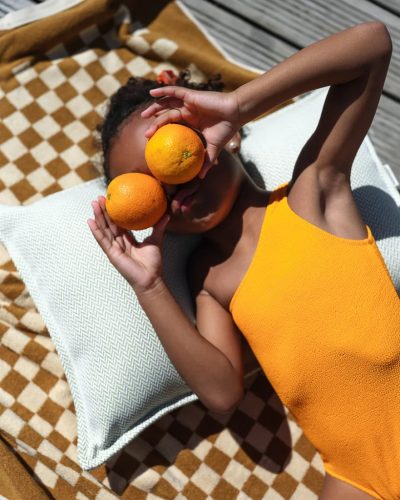 Wigiwama Kültéri Párna, Négyzet  - Azure