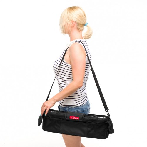 Wapiti hőtárolós flakontartó, fekete, 4 személyes Wapiti Wagonhoz