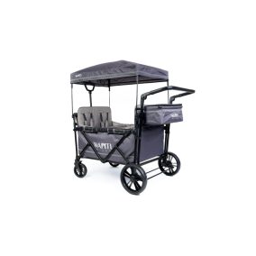   Wapiti Wagon testvérkocsi, szürkéskék - 4 személyes testvérkocsi testvérkocsi extra ülésekkel és tálcával