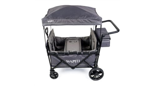 Wapiti Wagon testvérkocsi, szürkéskék - 4 személyes testvérkocsi testvérkocsi extra ülésekkel és tálcával