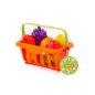   Wader Gyümölcs és zöldség készlet kosárban, 9 darabos 12 hó+
