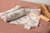 Witlof for Kids muszlin pelenka 65 x 65 cm, 2 db Flower Powder