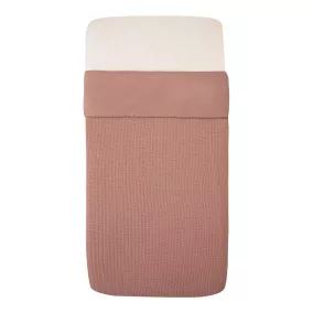   Witlof for Kids Tuck-inn takaró (TOG 0,9) 60 x 120 cm Dusty Pink waves