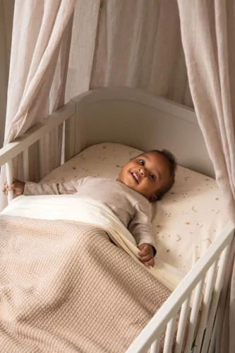 Witlof for Kids Tuck-inn takaró (TOG 0,9) 60 x 120 cm Urban Taupe waves