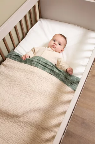 Witlof for Kids gumis lepedő 60 x 120 cm White