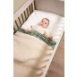 Witlof for Kids gumis lepedő 60 x 120 cm White