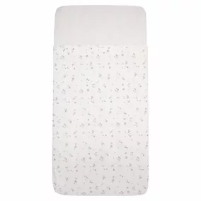   Witlof for Kids megerősített szegéllyel ellátott lepedő Tuck-inn 60x120 cm Vintage Flowers