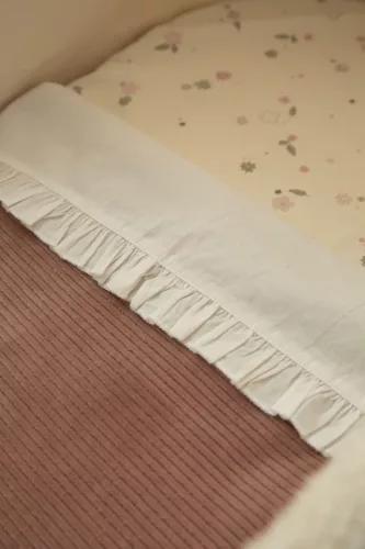 Witlof for Kids megerősített szegéllyel ellátott lepedő Tuck-inn 60x120 cm Vintage Flowers