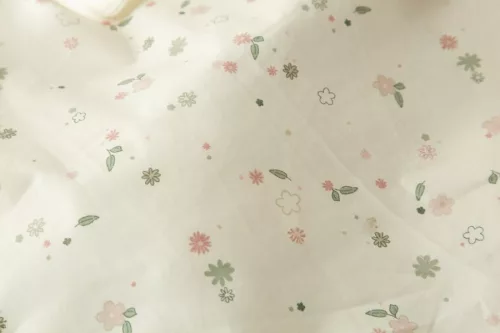 Witlof for Kids megerősített szegéllyel ellátott lepedő Tuck-inn 60x120 cm Vintage Flowers