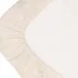   Witlof for Kids megerősített szegéllyel ellátott lepedő Tuck-inn 60 x 120 cm Off White