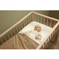  Witlof for Kids megerősített szegéllyel ellátott lepedő Tuck-inn 60 x 120 cm Off White