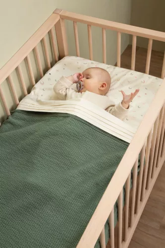 Witlof for Kids megerősített szegéllyel ellátott lepedő Tuck-inn 60 x 120 cm Off White