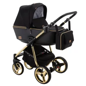   Adamex Reggio multifunkciós babakocsi - Y85 Black&Gold Special