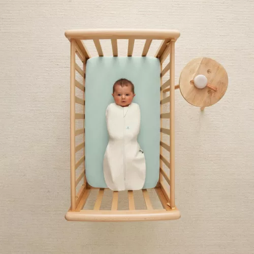 ERGOPOUCH 2 az 1-ben pólya és alvózsák Cocoon Oatmeal Marle 0-3 hó, 3-6 kg, 0,2 tog