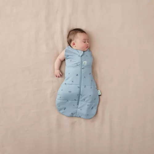 ERGOPOUCH Hálózsák és pólya 2 az 1-ben Cocoon Dragonflies 0-3 h, 3-6 kg, 2,5 tog