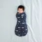   ERGOPOUCH Pólya és hálózsák 2 az 1-ben Cocoon Whale 0-3 hónap, 3-6 kg, 2,5 tog