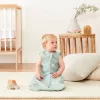 ERGOPOUCH Hálózsák organikus pamut Jersey Sage 3-12 h, 6-10 kg, 0,2 tog