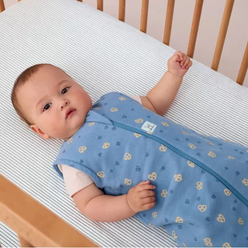 ERGOPOUCH Organikus pamut Jersey alvózsák Petite Pretzel 8-24 hónap, 8-14 kg, 0,2 tog