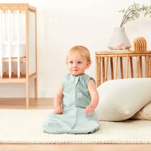 ERGOPOUCH Hálózsák organikus pamut Jersey Sage 8-24 h, 8-14 kg, 0,2 tog