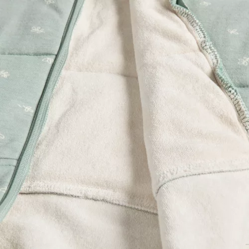 ERGOPOUCH Hálózsák organikus pamut Jersey Sage 3-12 h, 6-10 kg, 2,5 tog