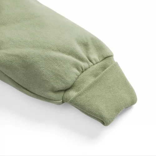 ERGOPOUCH Alvózsák ujjakkal, organikus pamut Jersey Oatmeal Marle 3-12 hó, 6-10 kg, 1 tog