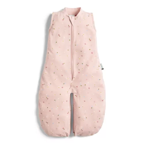 ERGOPOUCH Alvózsák és kezeslábas 2 az 1-ben organikus pamut Suit Daisies 8-24 hónap, 8-14 kg, 0,2 to