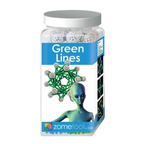   Djeco Tudományos modellező készlet - Zöld pálcák - Green Lines