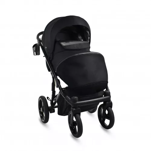 Bexa Glamour 3in1 multifunkciós babakocsi + K2 KITE hordozó- Fekete